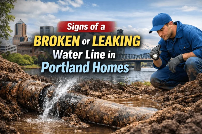 Broken water line causing soggy yard in Portland home (1) (1)