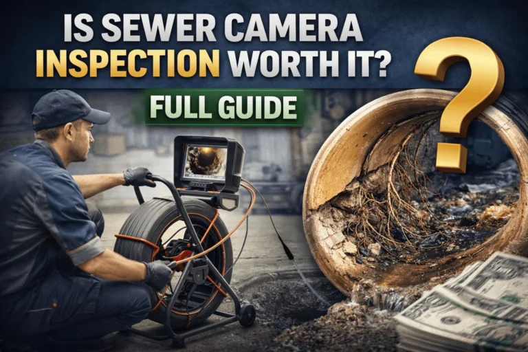 Is Sewer Camera Inspection Worth It?