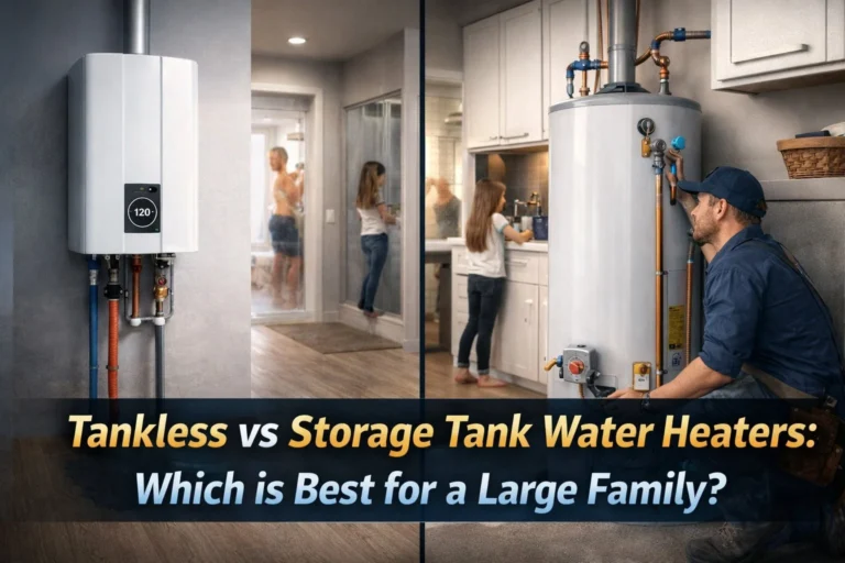 tankless-vs-storage-tank-water-heater-large-family