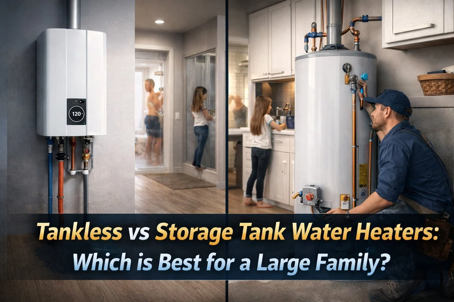 tankless-vs-storage-tank-water-heater-large-family