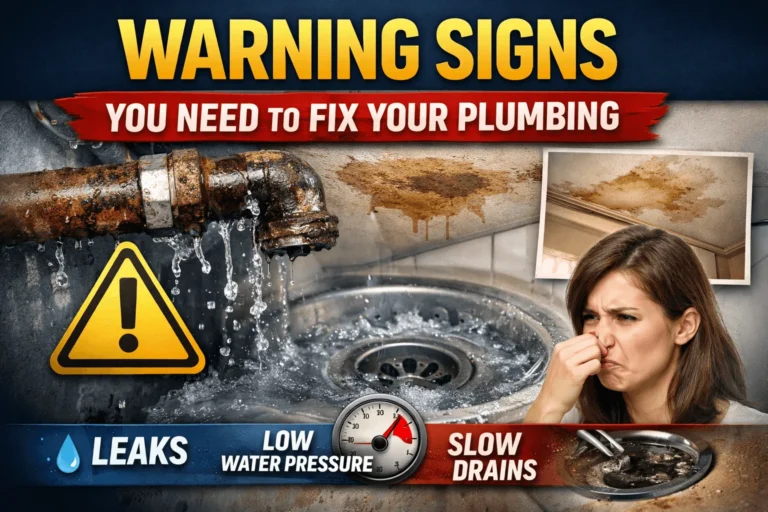 Warning Signs You Need to Fix Your Plumbing