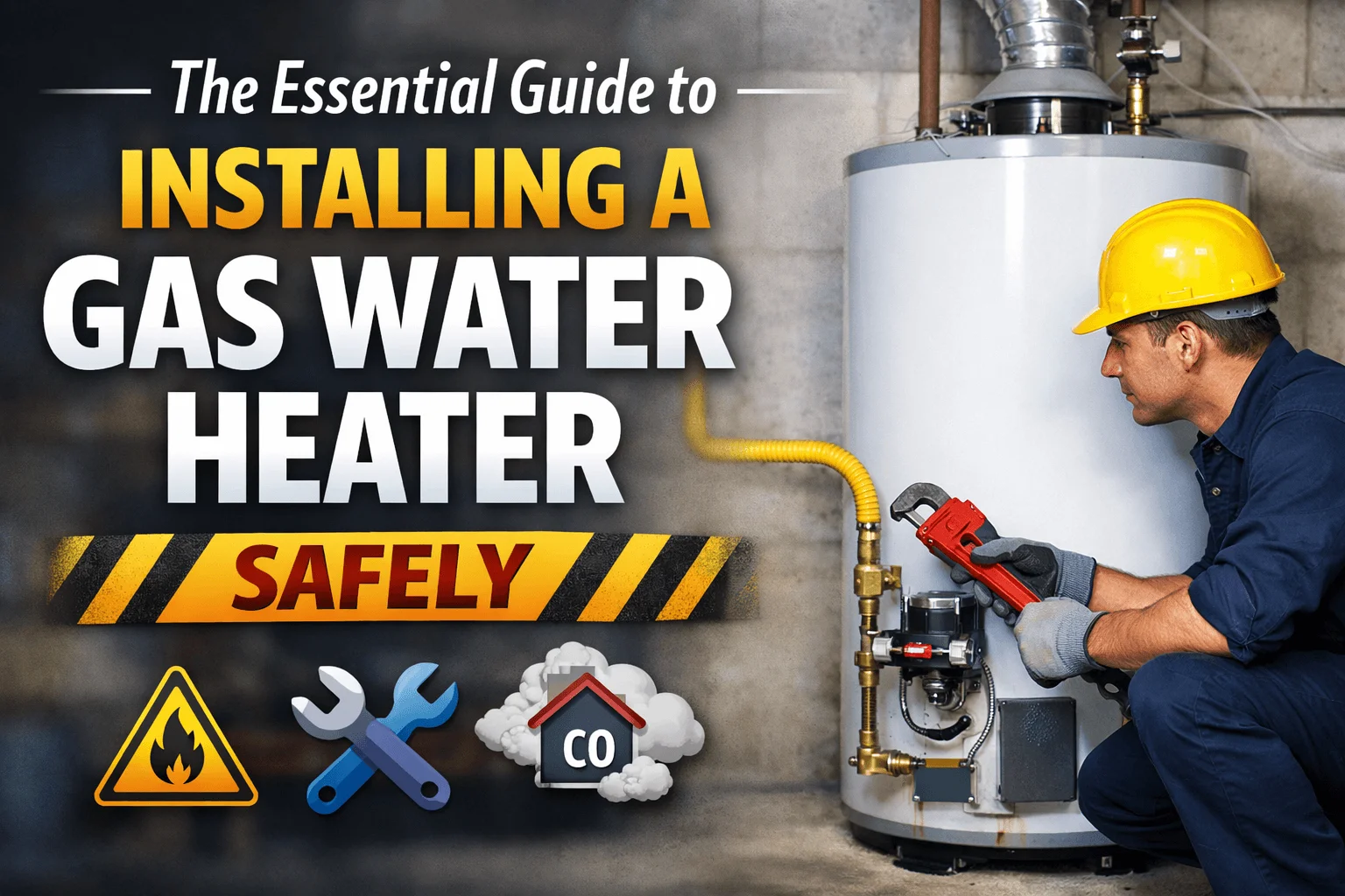 gas water heater installation